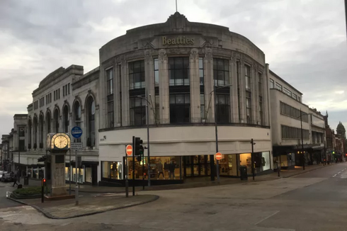 Former Beatties department store, Wolverhampton.